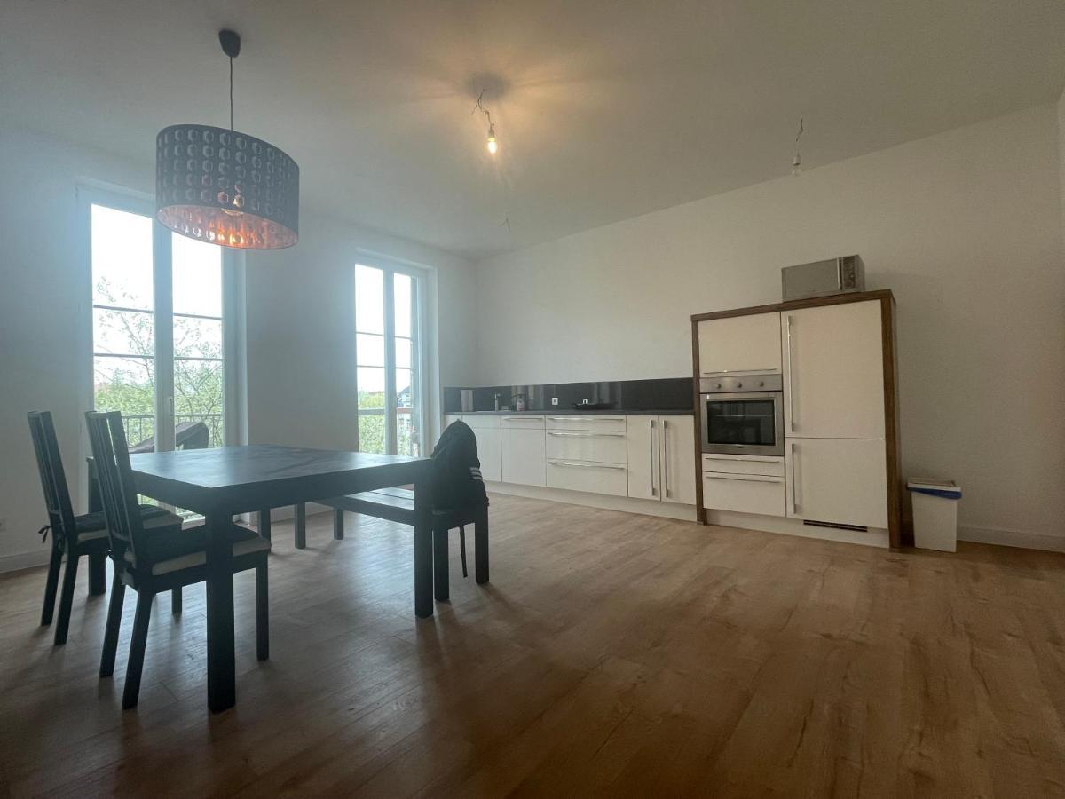 Boutique Hotel Pension Luisengruen Kueche 1Gbs Wlan Netflix Disney Magentatv Chemnitz Exteriör bild