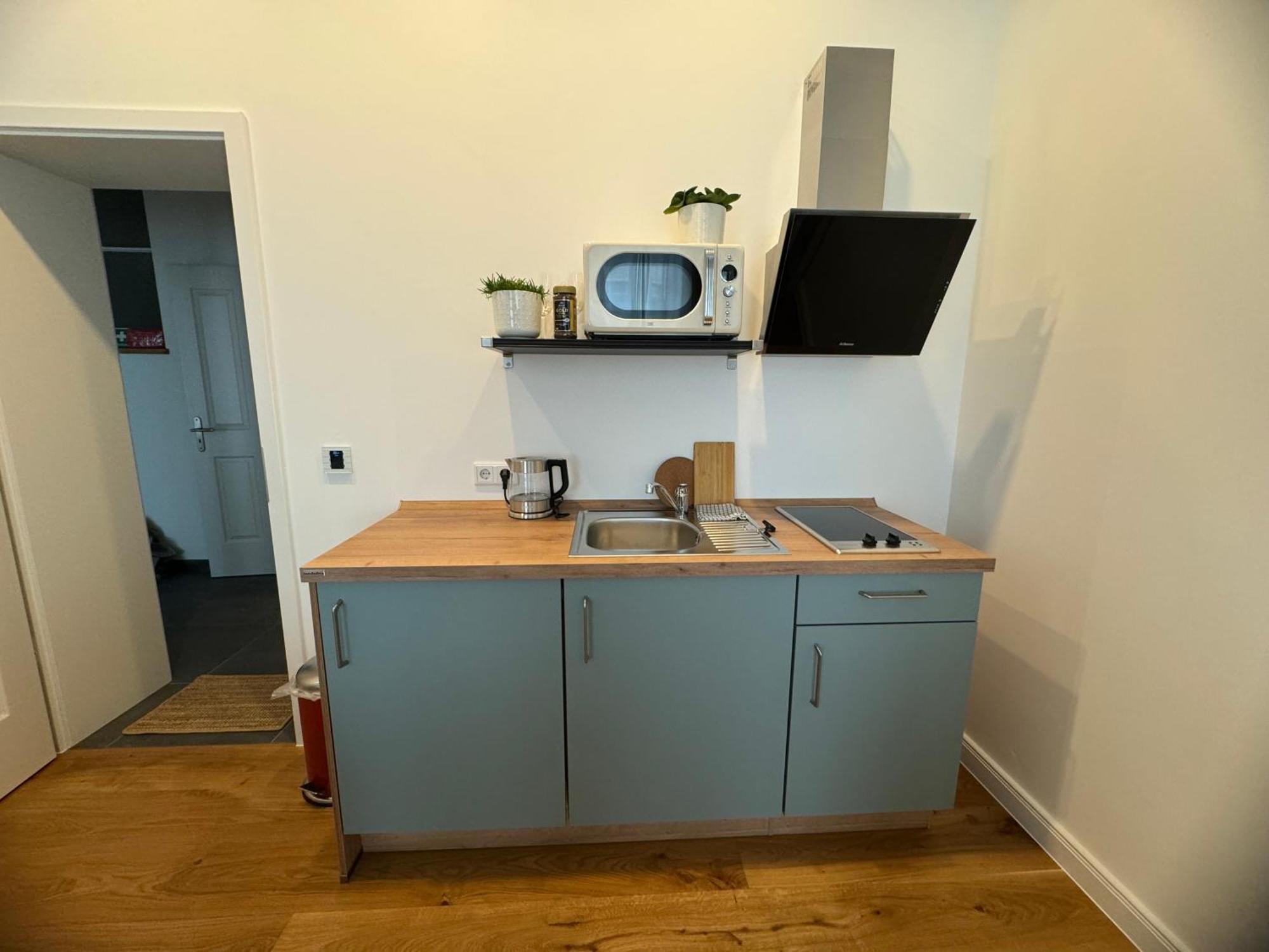 Boutique Hotel Pension Luisengruen Kueche 1Gbs Wlan Netflix Disney Magentatv Chemnitz Exteriör bild
