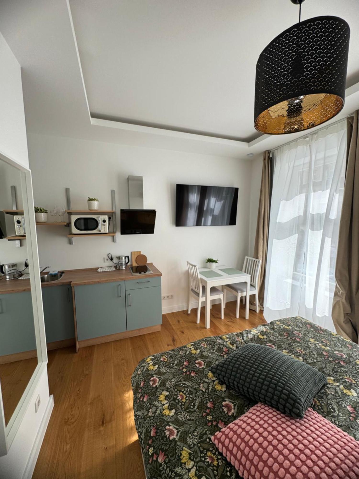 Boutique Hotel Pension Luisengruen Kueche 1Gbs Wlan Netflix Disney Magentatv Chemnitz Exteriör bild